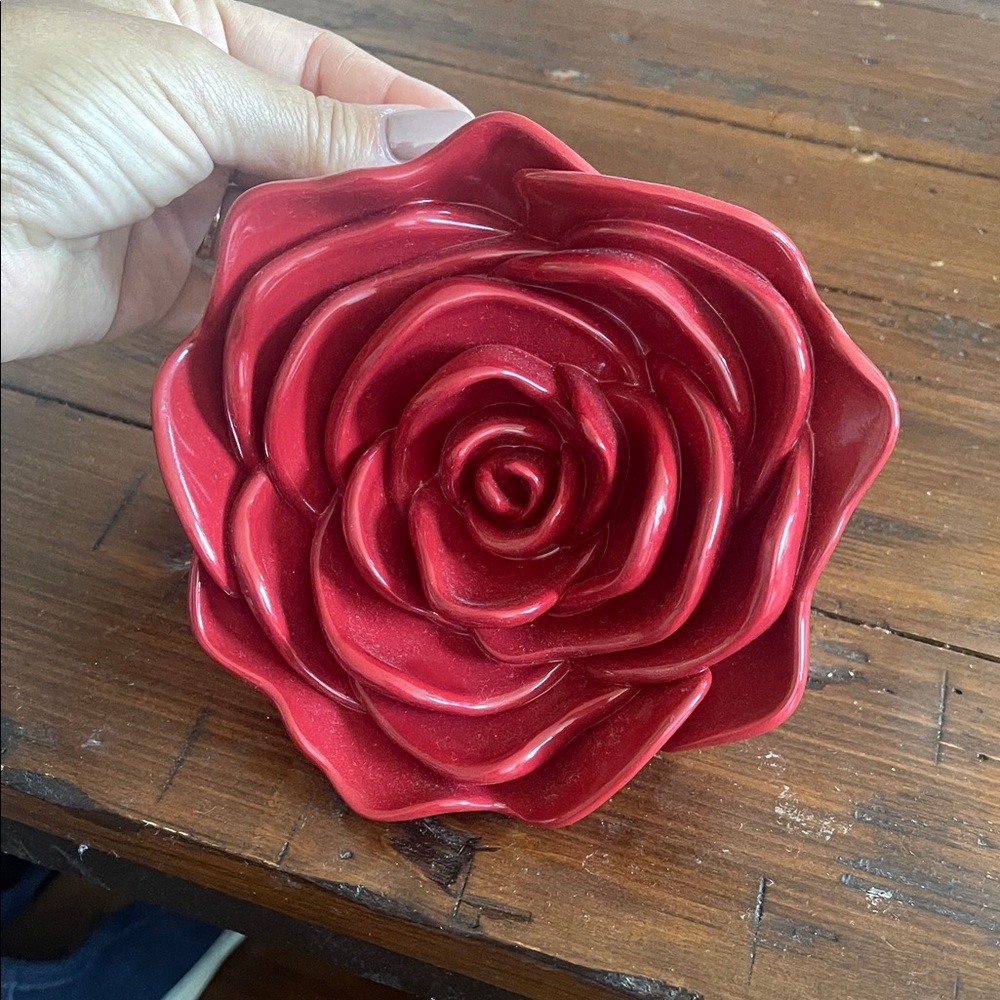 Zara Red Rose clutch